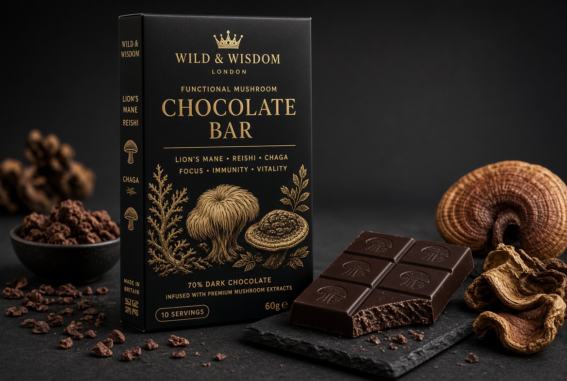 functional mushroom chocolate uk